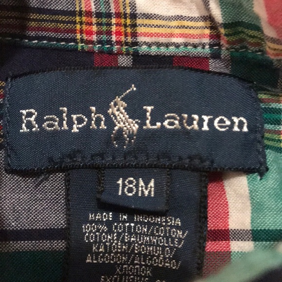 Toddler Ralph Lauren button downs (4) 18 months - Picture 6 of 6